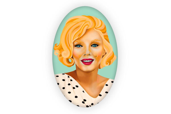 broche culturelle marylin monroe